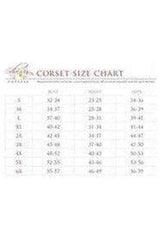 Lavish Wet Look Overbust Corset w/Gold Zipper - Daisy Corsets