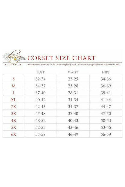 Lavish White Lace Corset Belt Cincher - Daisy Corsets