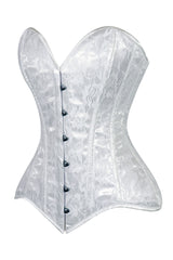 Daisy Corsets Lavish Lace Overbust Corset Sweetheart Neckline Busk Closure
