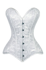 Daisy Corsets Lavish Lace Overbust Corset Sweetheart Neckline Busk Closure