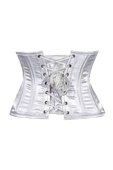 Daisy Corsets Lavish Satin Mini Cincher Underbust Corset Waist Cincher Busk Closure
