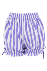 Daisy Corsets Light Purple/White Striped Bloomers