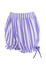 Daisy Corsets Light Purple/White Striped Bloomers