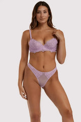 Playful Promises Lila Thong Lilac