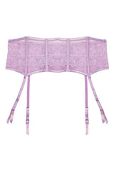 Playful Promises Lila Waspie Garter Belt Lilac