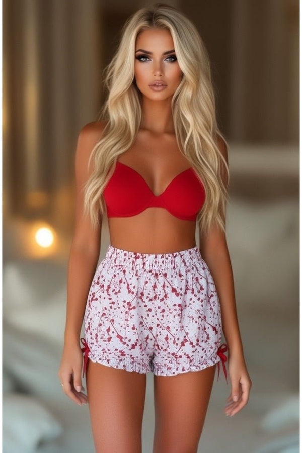 Daisy Corsets LIMITED EDITION Blood Splatter Crepe Bloomers