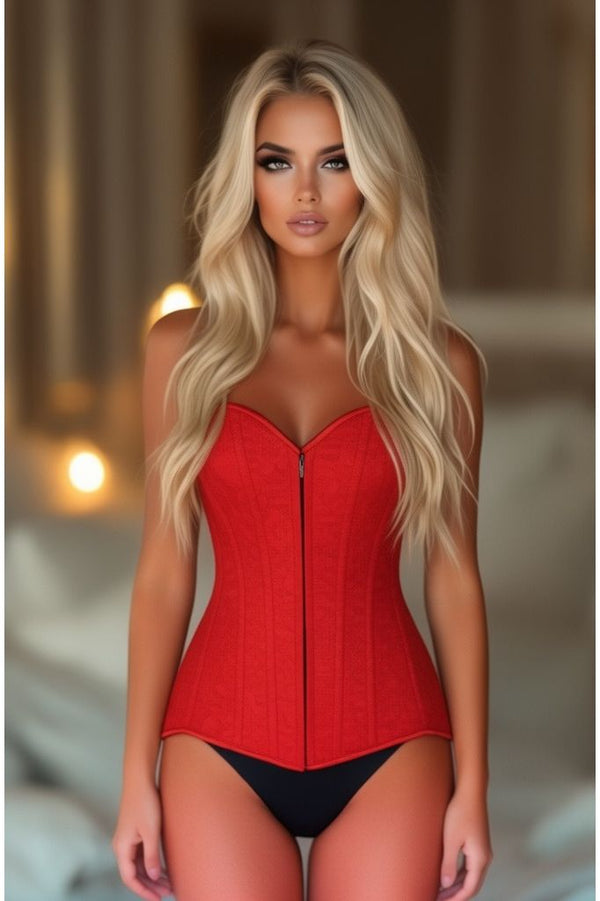 Daisy Corsets LIMITED EDITION Lavish Red Lace Overbust Corset