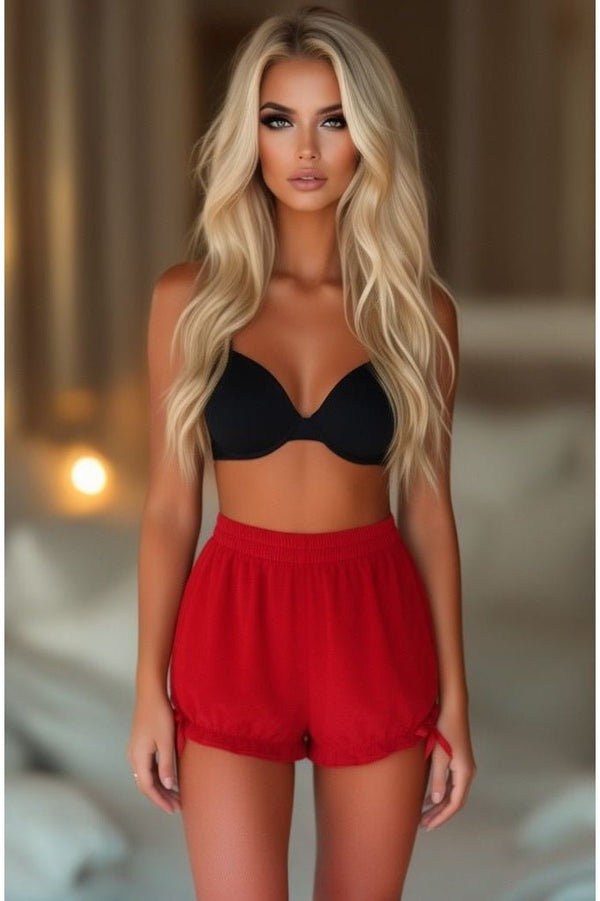 Daisy Corsets LIMITED EDITION Red Velvet Bloomers