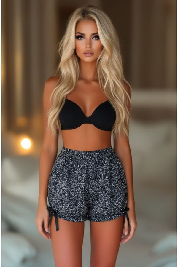 Daisy Corsets LIMITED EDITION Spiderweb Print Bloomers