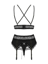 Obsessive Lolitte Gartered Bra Set