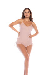 Mapale Lounge French For Love Sleep Romper Rose-Rebel Romance