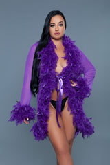 BeWicked Lux Robe Violet