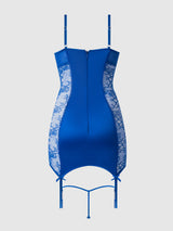 Madeline Chemise Set Cobalt Blue