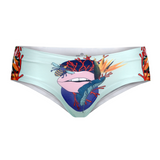 Mememe Botanic Panic Lips Printed Thong