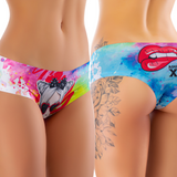 Mememe Cabal Jade Printed Thong
