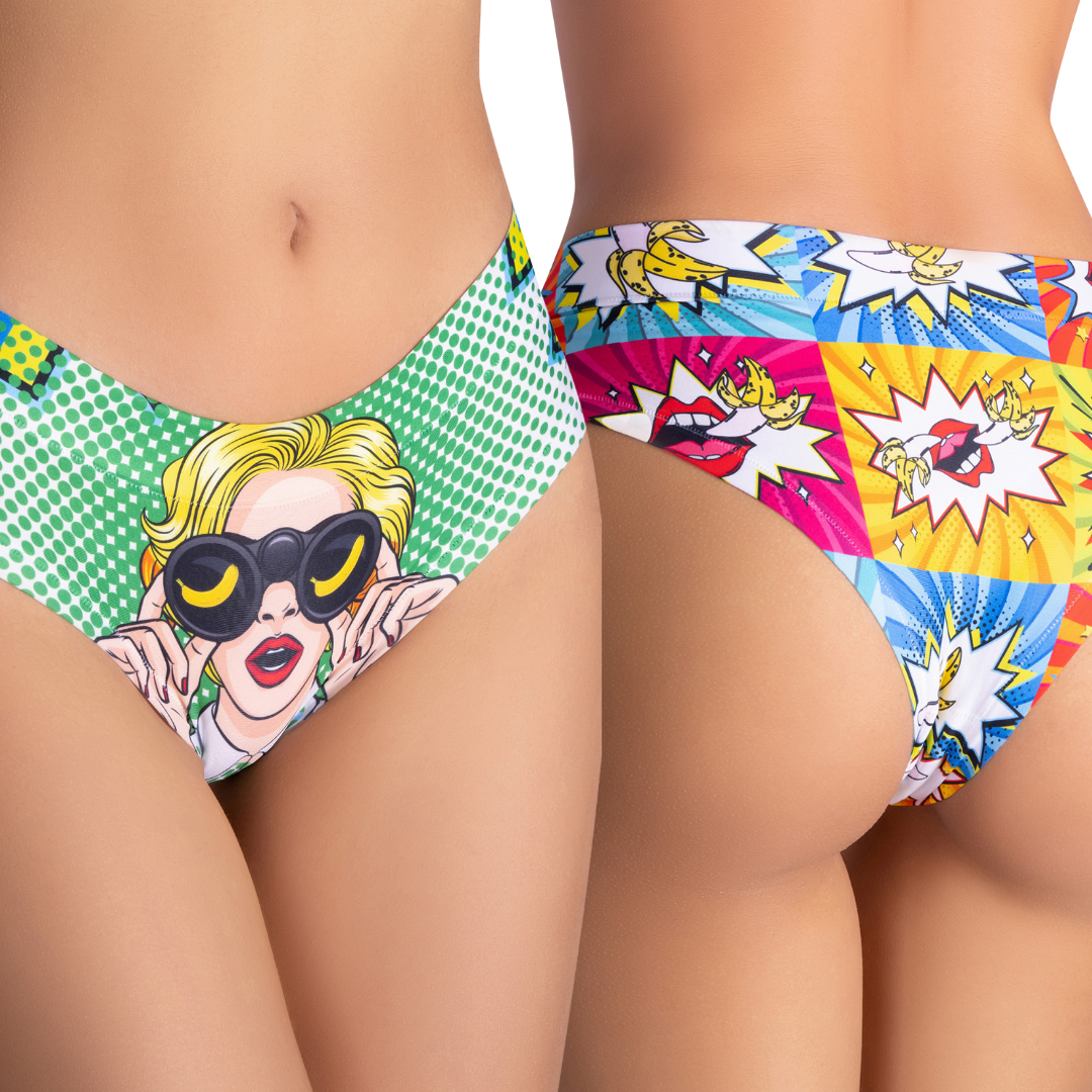 Mememe Comics Curious Girl Printed Slip