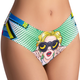 Mememe Comics Curious Girl Printed Slip