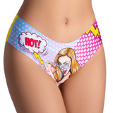 Mememe Comics Hot Girl Printed Slip