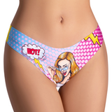 Mememe Comics Hot Girl Printed Slip