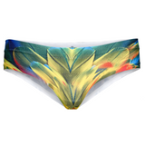 Mememe Paradise Birds Parrot Printed Thong