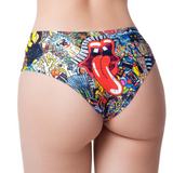 Mememe Psychotropical Trash Printed Slip