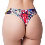 Mememe Psychotropical Trash Printed Slip