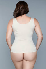 BeWicked Miraculous Shapewear Seamless Top Bodyshaper Beige