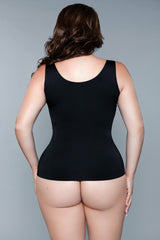 BeWicked Miraculous Shapewear Seamless Top Bodyshaper Black