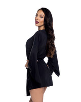 Roma Confidential Modal Robe Black
