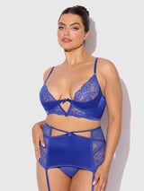 House of Desire Natasha Bra, Skirted Garter & G-String Set
