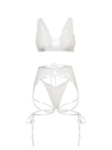 Naya Pretty Lace Plunge Bralette Bra Set