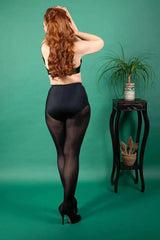 What Katie Did Opaque Tights Black