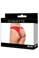 Coquette Ouvert Back Panty