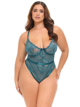 Oh la la Cheri Paisley Underwire Lace Teddy