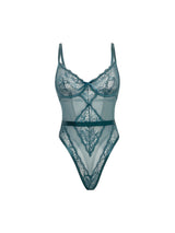 Oh la la Cheri Queen Paisley Underwire Lace Teddy