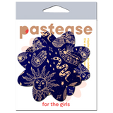 Pastease Midnight Celestial Sun & Moon Petal - Black/White
