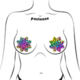 Pastease Cheetah Leopard Print Petal - Rainbow