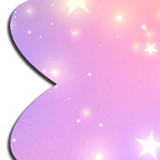 Pastease Dreamy Pastel Celestial Stars Petal - Multi-Color