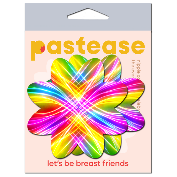 Pastease Electric Fractal Laser Petal - Rainbow