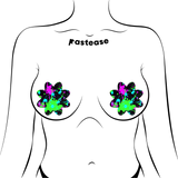 Pastease Vibrant Neon Paint Splatter Petal - Multi-Color