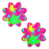 Pastease Neon Graffiti Paint Splatter - Pink