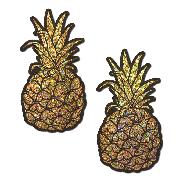 Pastease Premium Glitter Pineapple - Gold