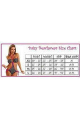Pin - Up Striped Pucker Back Bikini - Daisy Corsets