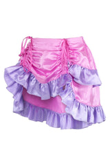 Daisy Corsets Satin Ruched Bustle Skirt