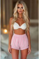 Daisy Corsets Pink/White Striped Bloomers