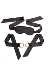 Coquette Pleasure Blindfold & Ties Set