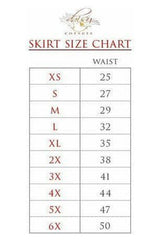 Polka Dot Stretch Lycra Skirt - Daisy Corsets