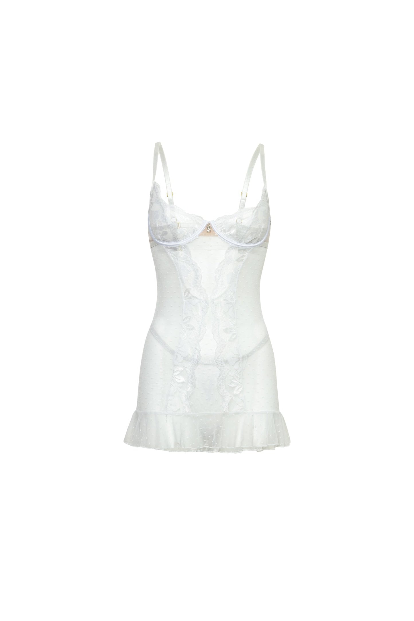 Oh la la Cheri Portia Open Cups Shelf Babydoll Set