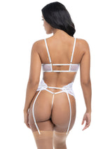 Portia Open Cups Shelf Bra Set