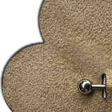 Pastease Pierced Flower Breast Petal w/Barbell Piercing - Nude